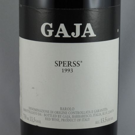 Angelo Gaja - Barolo SPERSS DOCG 1993